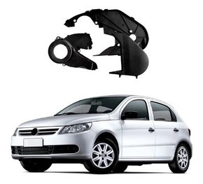 Capa protetora da correia dentada gol voyage g5 / g6 1.0 8v.