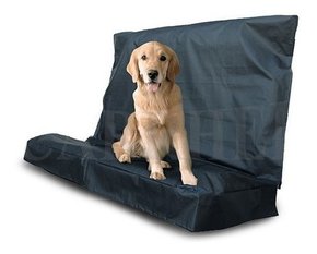 Capa protetora p/ banco traseiro pet cães gatos impermeável