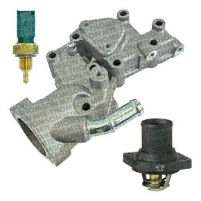 Carcaca valvula termostatica peugeot 206 2004 a 2010