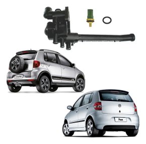 Cavalete agua sensor verde fox 1.6 8v 2003 até 2009 completo