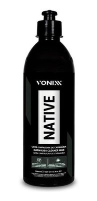 Cera automotiva native brazilian carnaúba cleaner wax vonixx