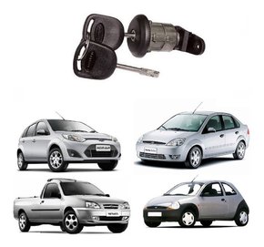 Cilindro porta esquerda c/chave fiesta 2001 2002