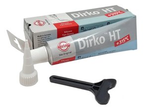 Cola silicone elring dirko ht cinza motor alta temperatura