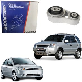 Coxim cambio s/ suporte ecosport 4x2 1.0 2003 2004 2005 2006