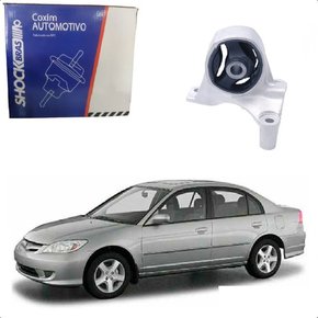 Coxim frontal motor cambio manual civic 1.7 16v 2004 2005