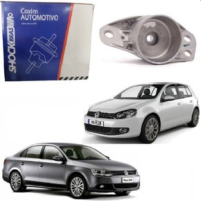 Coxim oval p/ amortecedor traseiro jetta 2007 2008 2009/2018