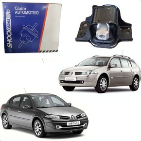 Coxim superior motor esq. megane 1.6 16v 2006 2007 a 2011