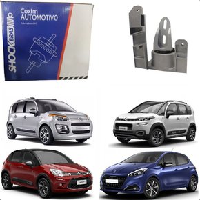 Coxim traseiro cambio citroen c3 1.6 16v 2012 2013 2014/2019