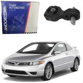 Coxim traseiro cambio new civic 1.8 automático 2007 a 2011