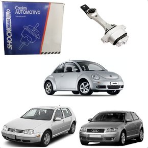 Coxim traseiro inferior motor golf 2.0 1999 2000 2001 a 2006