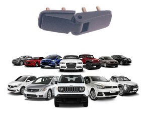 Dobradiça externa tampa motor uso geral universal cor preta