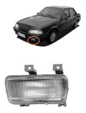 Farol auxiliar esquerdo monza 91 92 93 94 95 96 milha orgus