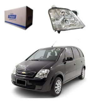 Farol direito meriva 2003/2012 entrada p/ regulagem elétrica