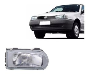 Farol direito orgus gol bola 95 96 97 98 99 vidro mod. cibie