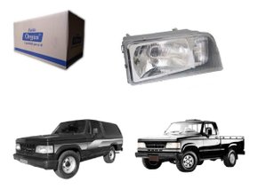 Farol direito orgus lente de vidro a20 c20 d20 1995 1996