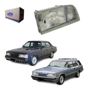 Farol direito passageiro orgus opala/caravan 88 89 90 91 92