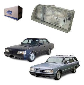 Farol esquerdo motorista orgus opala/caravan 88 89 90 91 92