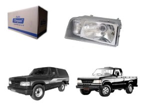 Farol esquerdo orgus lente de vidro a20 c20 d20 1993 1994