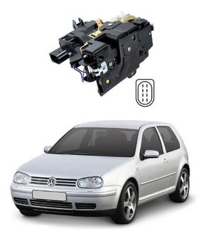 Fechadura eletrica 8 pinos diant l.passageiro golf 1999/2006