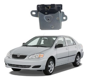 Fechadura interna porta malas corolla 2003 a 2006 2007 2008