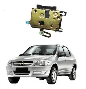 Fechadura manual dianteira lado passageiro prisma 2006/2012