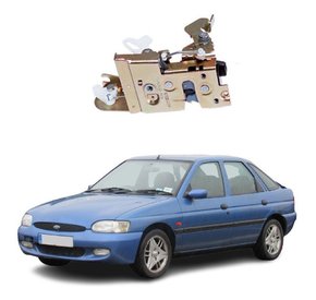 Fechadura manual porta dt esquerda escort 4p 1997 1998/2002