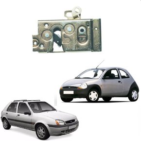 Fechadura porta dianteira esquerda fiesta 1997 1998 a 2002