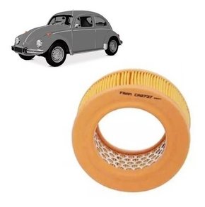 Filtro ar fram fusca 1200 1300 1500 carburação simples ca2737
