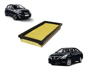 Filtro ar motor nissan march versa 1.6 16v 2011 2012 2013 2014 a 18 fabr65s