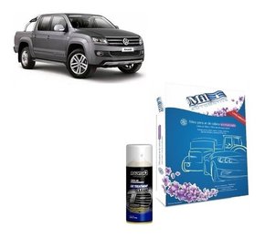 Filtro cabine + limpa ar condicionado amarok 2013 2014 2015