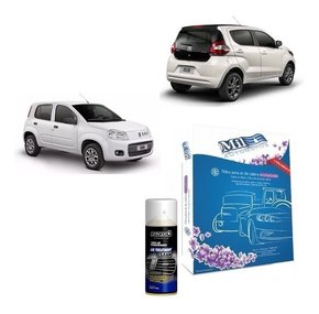 Filtro cabine + limpa ar condicionado fiat mobi 2017 2018