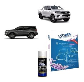 Filtro cabine + limpa ar condicionado hilux / sw4 2016 2017 2018 2019