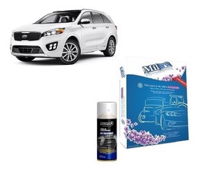 Filtro cabine + limpa ar condicionado kia sorento 2016 2017 2018