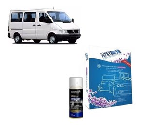 Filtro cabine + limpa ar condicionado sprinter 97 98 99 a 2002 - 310 311 312