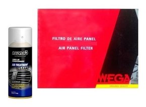 Filtro cabine + limpa ar equinox 2.0 cruze 1.4 16v 2017 2018