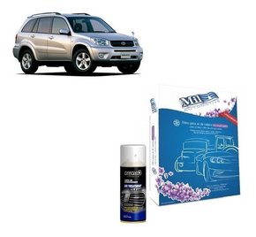 Filtro + limpa ar condicionado rav4 99 a 2001 2002 2003 2004