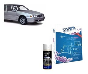Filtro + limpa ar condicionado volvo c70 s70 v70 97 98 99 00