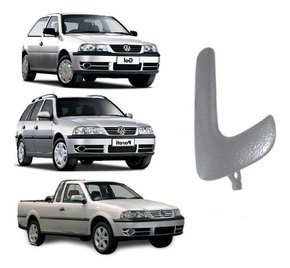 Gatilho maçaneta interna passageiro grafite metal gol g2 g3.