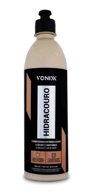 Hidracouro vonixx hidratante protege bancos de couro 500 ml.