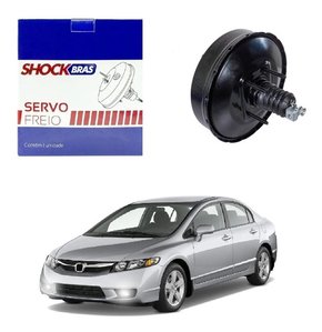 Hidrovácuo freio new civic 1.8 16v 2007 2008 2009 2010 2011