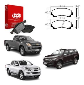 Jg pastilha freio dianteira s10 2.4/2.8 2012 2013 2014/2016