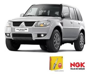Jogo c/ 4 vela ngk pajero tr4 2.0 16v flex 2009 2010 a 2014