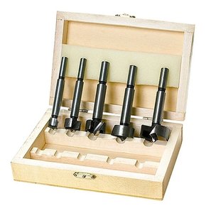 Jogo fresas p/ madeira forstner com 5 peças 10mm-35mm sparta