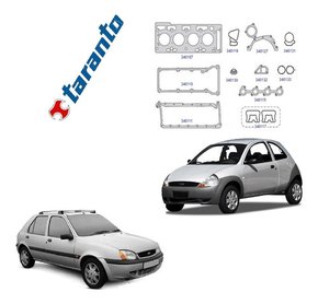 Jogo junta motor s/ret fiesta 1.0 8v zetec 2001 2002 a 2013
