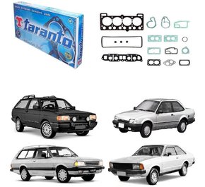 Jogo junta superior s/ret voyage 1.6 ae/cht 1990 1991 a 1993