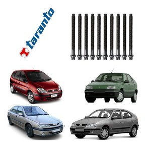 Jogo parafuso cabeçote scenic 2.0 8v f3r 1999 2000 2001