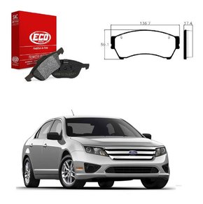 Jogo pastilha freio dianteira fusion 2.5 16v 2010 2011 2012