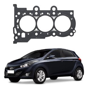 Junta cabeçote compatível hb20 1.0 12v 3cil 2012/2019 chapa