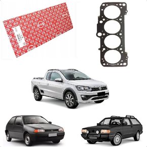 Junta cabeçote gol 1.6 ap 8v 2003 2004 2005 2006 2007 2008