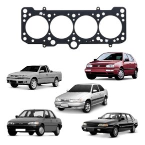 Junta cabeçote motor ap2000 parati logus gol gti 95/00 chapa